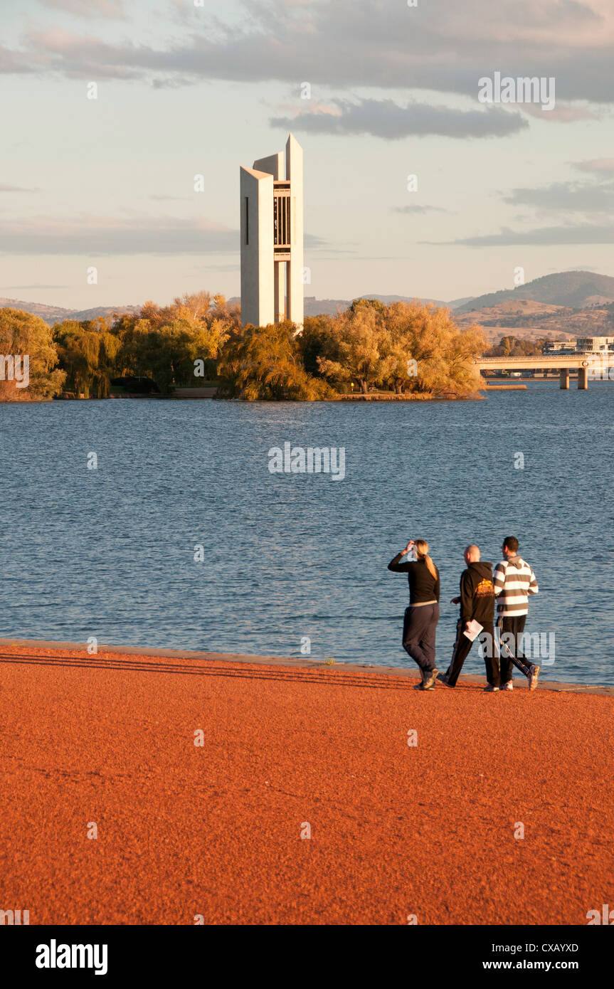 National Carilion, Lake Burley Griffin, Canberra, Australia Stock Photo