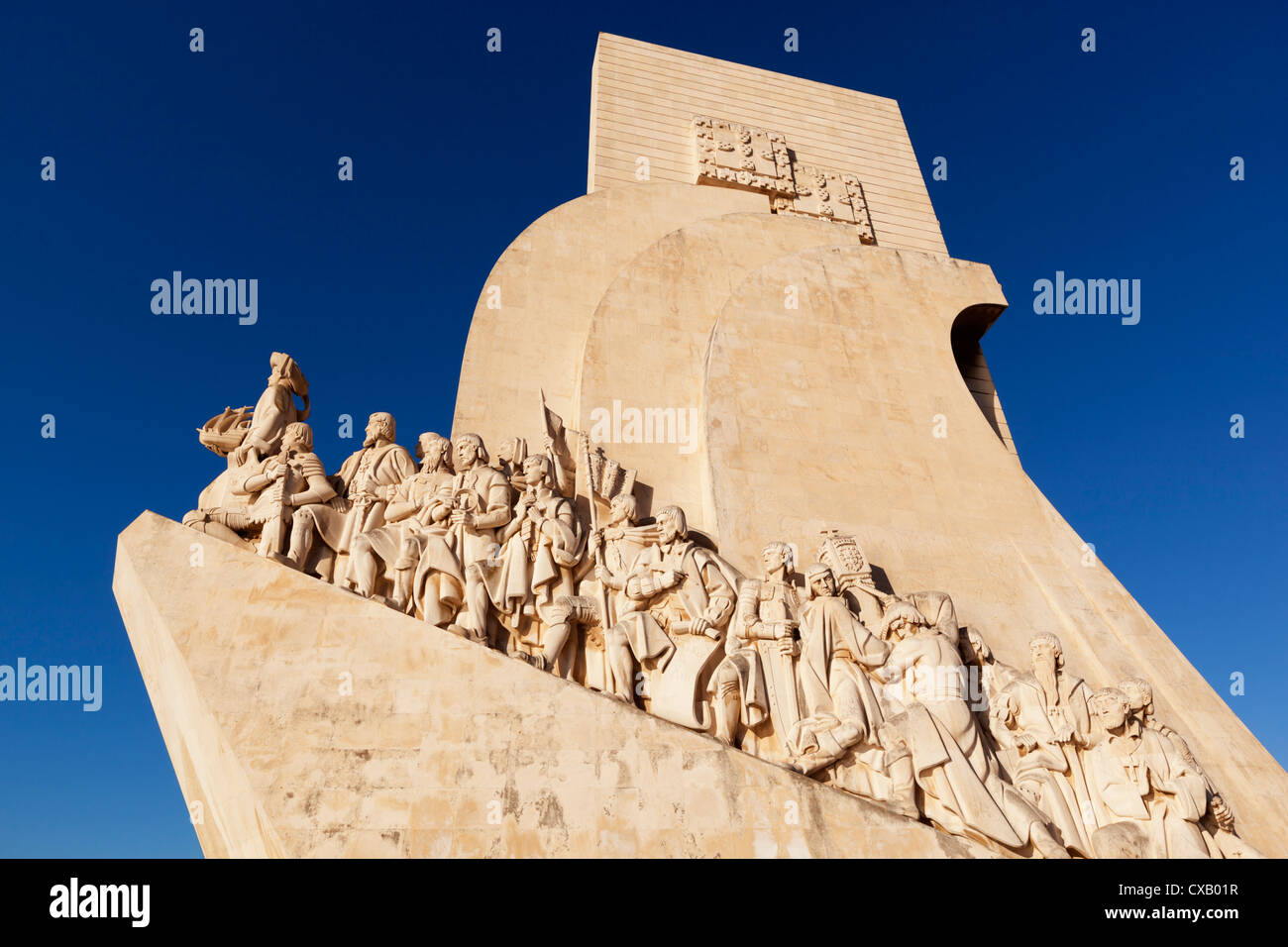 Monument to the Discoveries, Belem, Lisbon, Portugal, Europe Stock Photo
