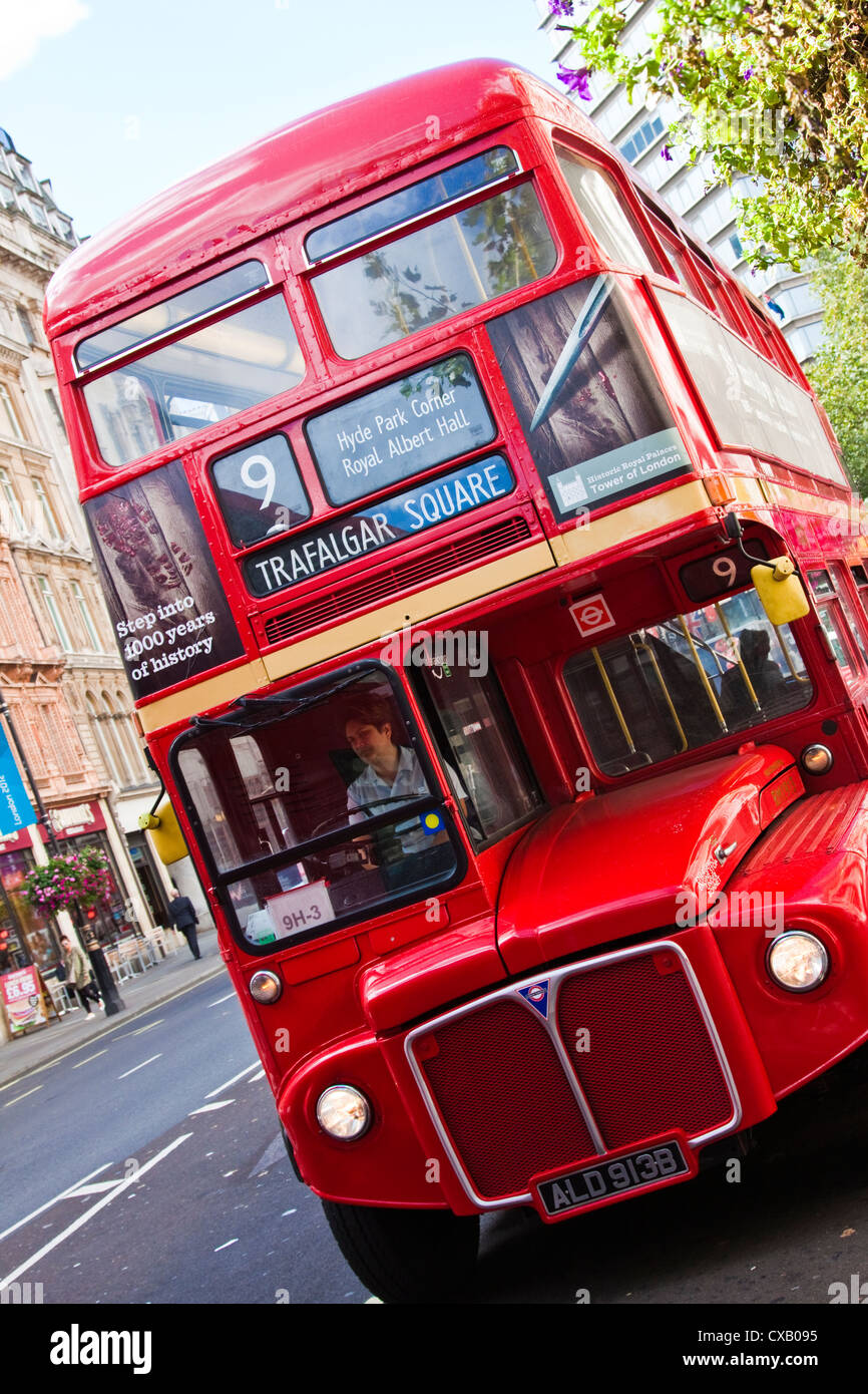Red double decker routemaster bus buses hi-res stock photography and ...