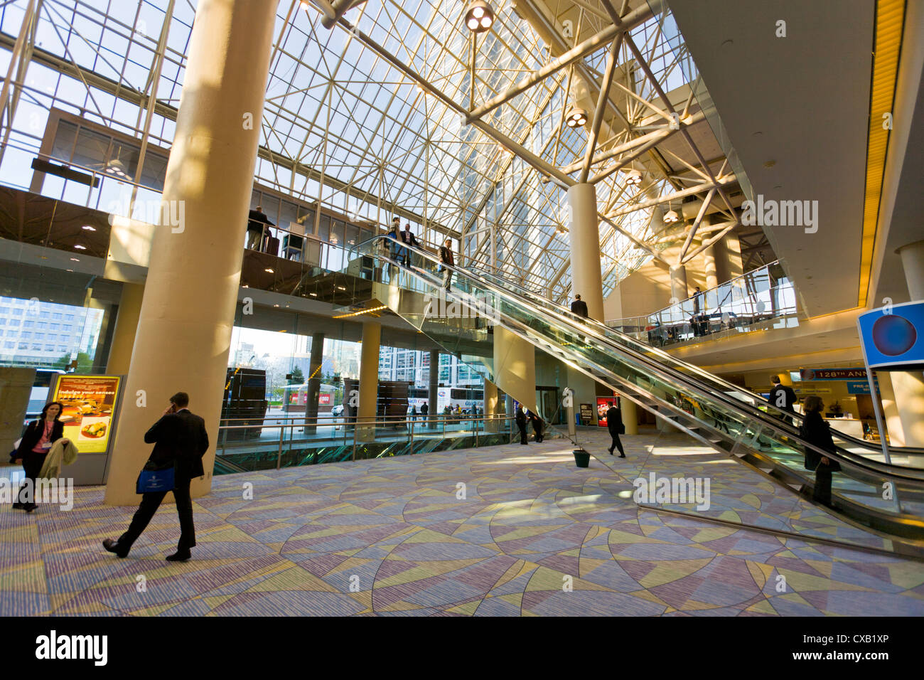 Interior, Metro Toronto Convention Center, Toronto, Ontario, Canada, North America Stock Photo