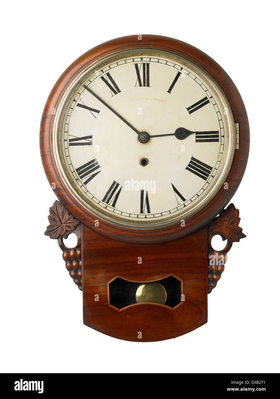 American wall clock Stock Photo Alamy