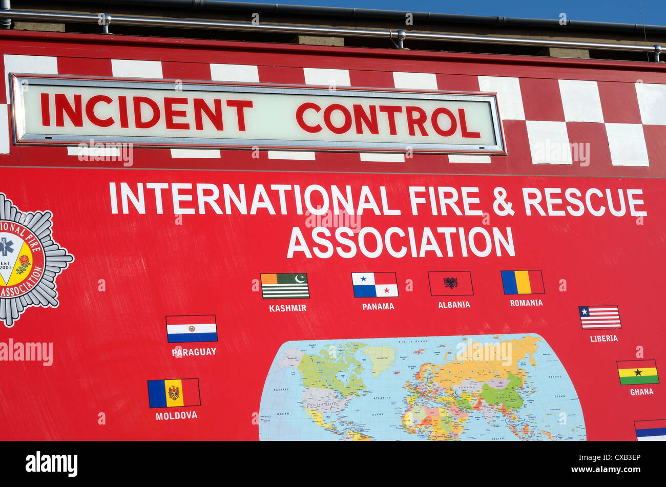 INTERNATIONAL FIRE AND RESCUE ASSOCIATION INCIDENT CONTROL VEHICLE
