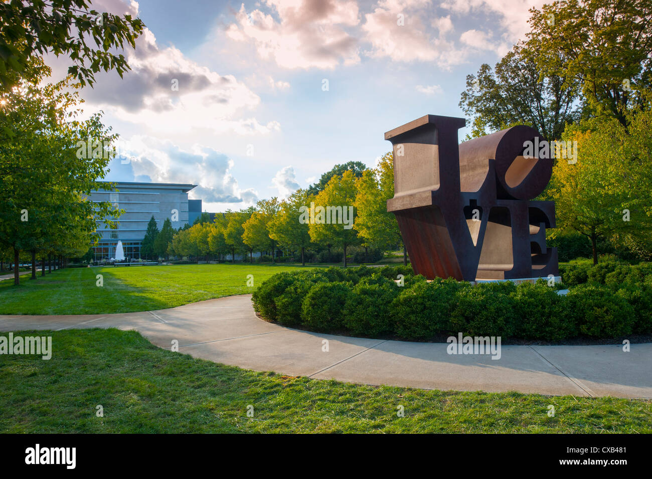 Robert indiana museum of modern art hi-res stock photography and images ...