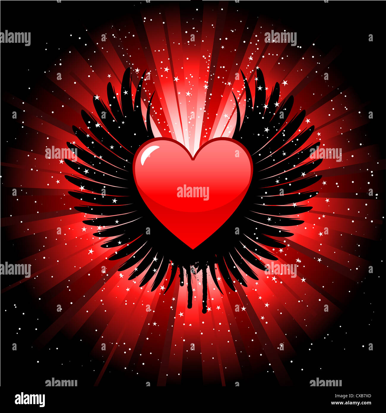 Abstract background for Valentines Day Stock Photo - Alamy