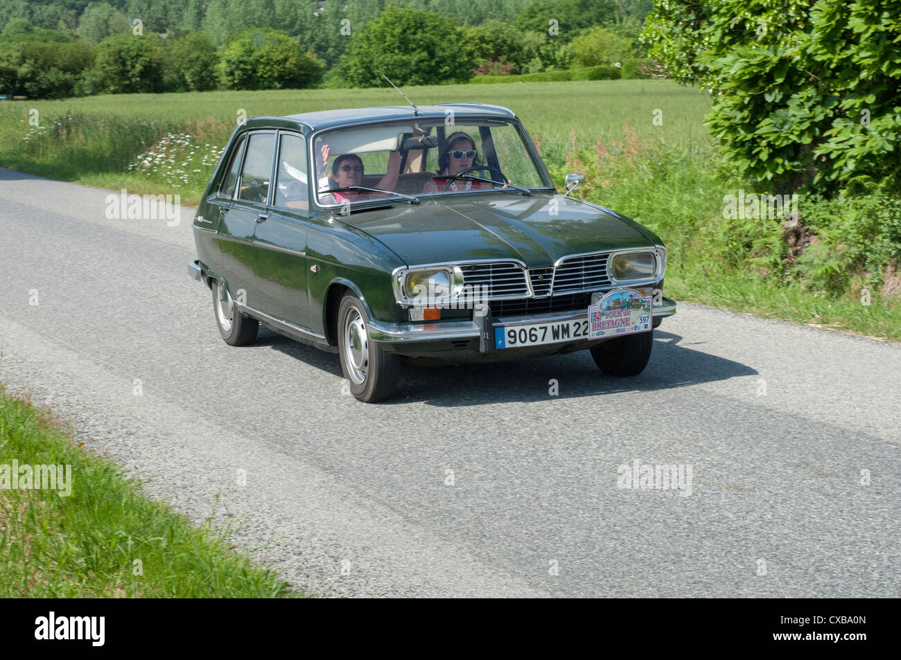 Renault R16 Of 1968 In The Tour De Bretagne France 12 Stock Photo Alamy