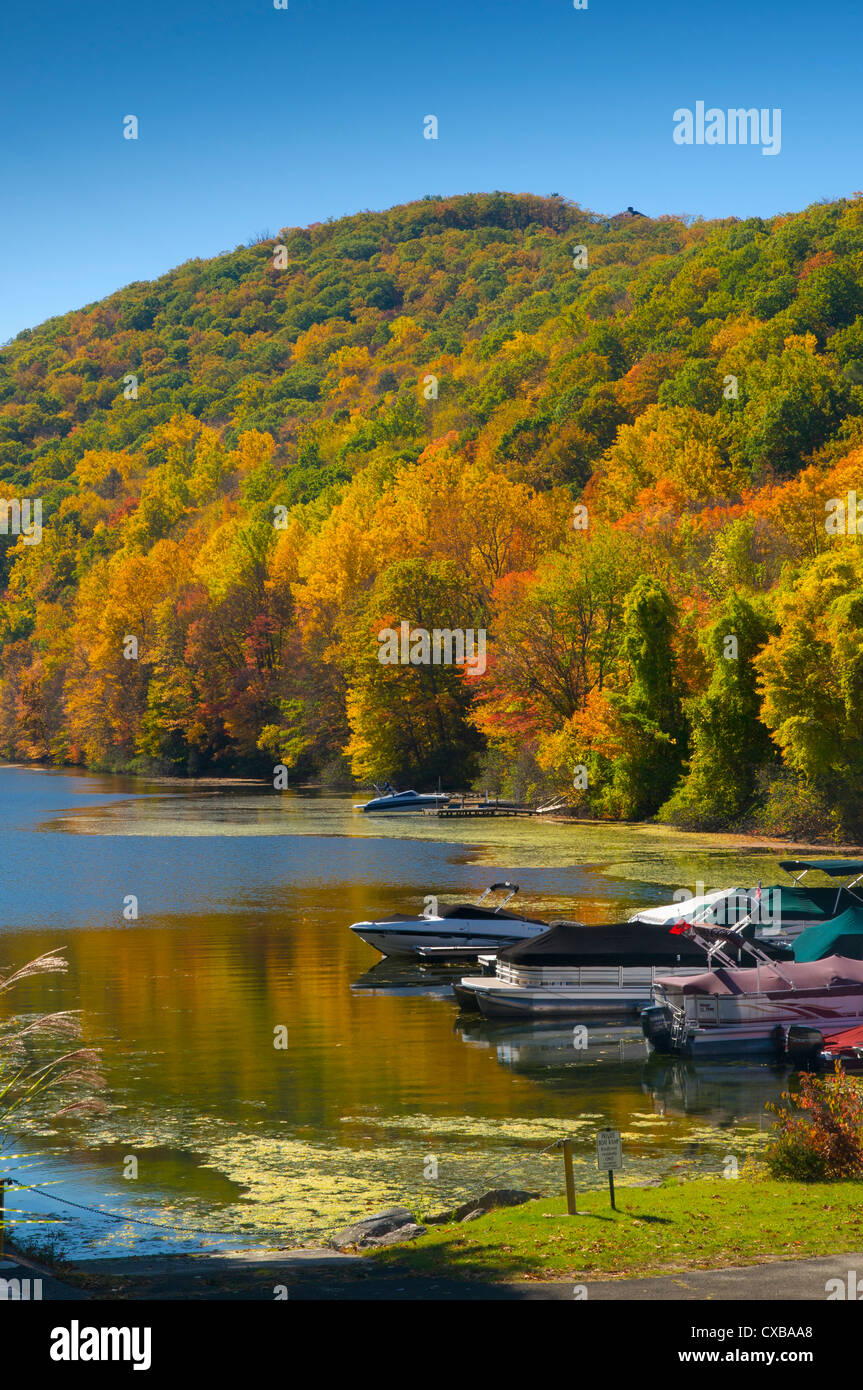 Lake Candlewood, Connecticut, New England, United States of America, North America Stock Photo