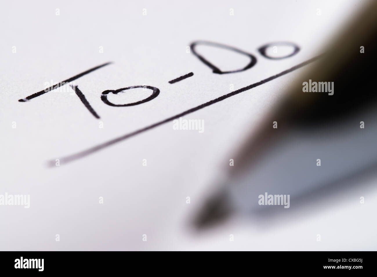 Close up of ball point pen nib and text Stock Photo Alamy