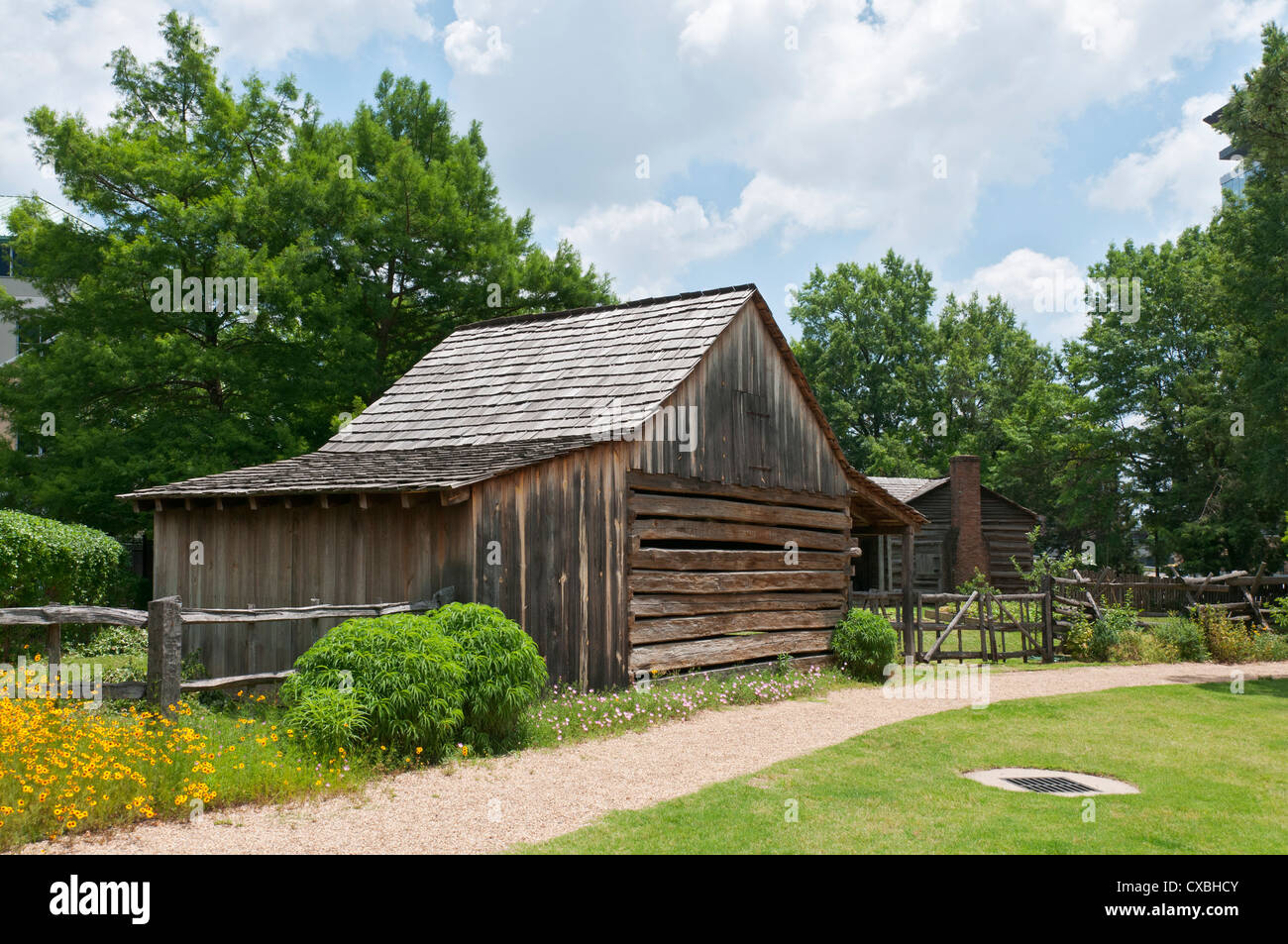 Arkansas, Little Rock, Downtown, Historic Arkansas Museum, restored