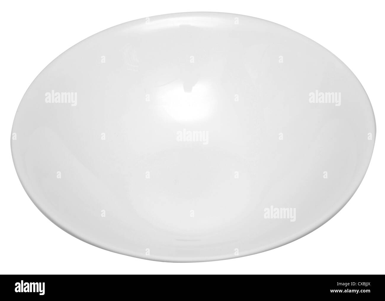 White empty plate top Black and White Stock Photos & Images - Alamy