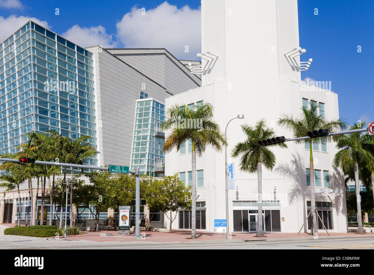 Adrienne Arsht Center for the Performing Arts, Miami, Florida, United States of America, North America Stock Photo