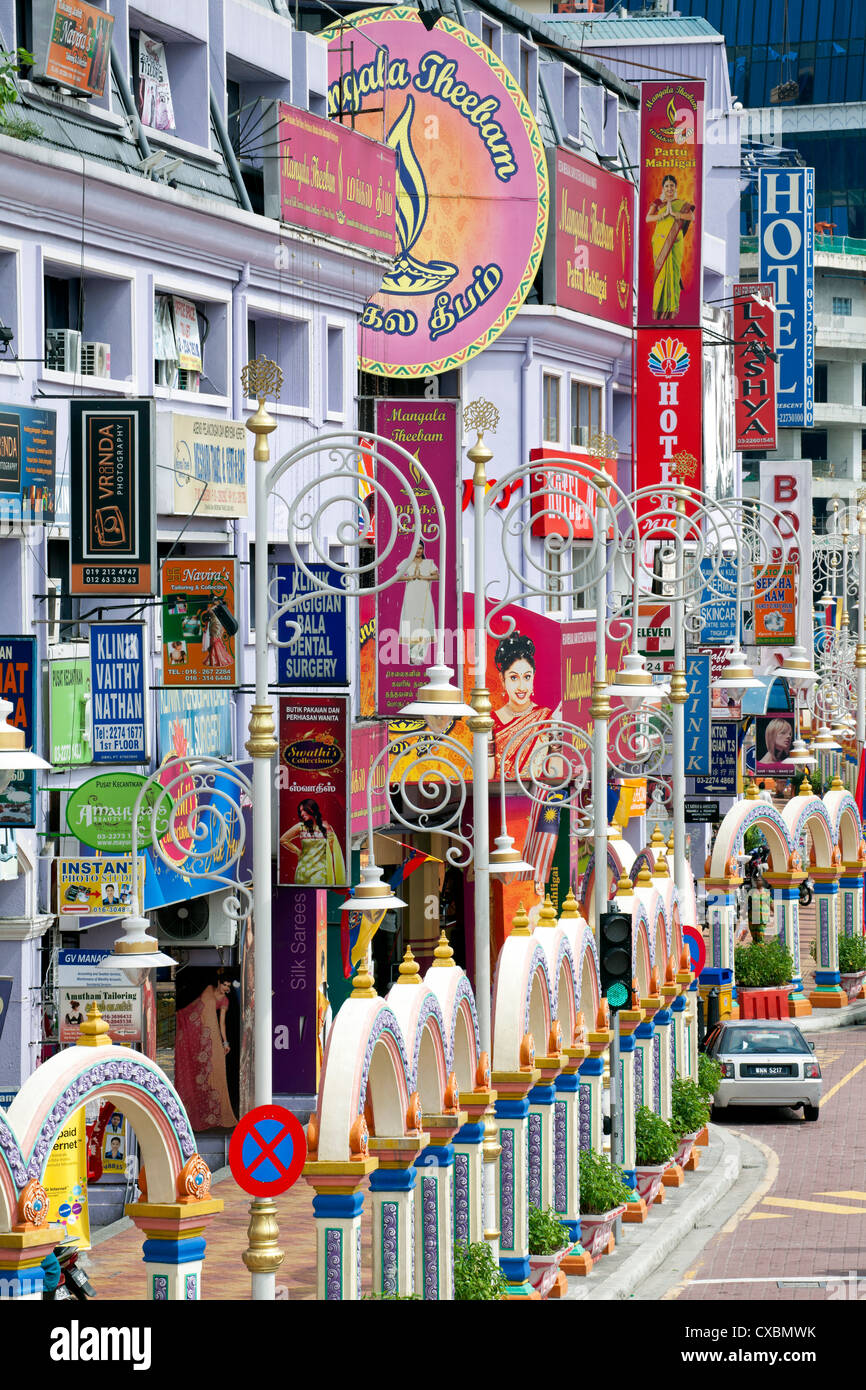 Jalan Tun Sambantham, Little India, Kuala Lumpur, Malaysia, Southeast Asia, Asia Stock Photo