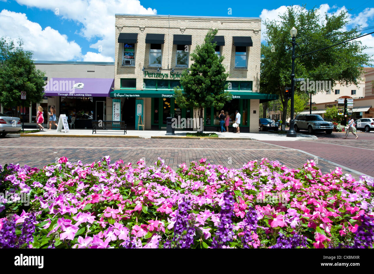 Downtown, Winter Park, Florida, United States of America, North America Stock Photo