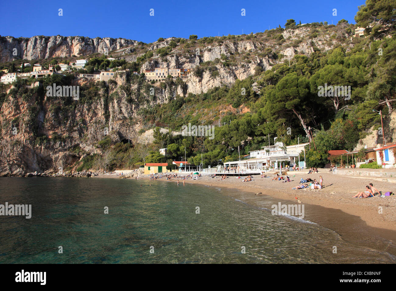 Mala Beach, Cap d'Ail, Cote d'Azur, Provence, French Riviera