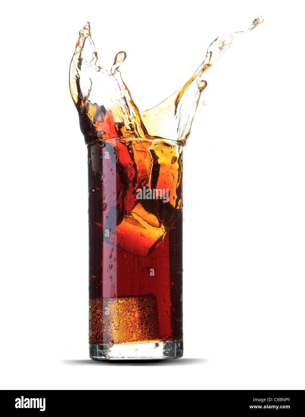 Soft drink, soda splashing hires stock photography and images Alamy