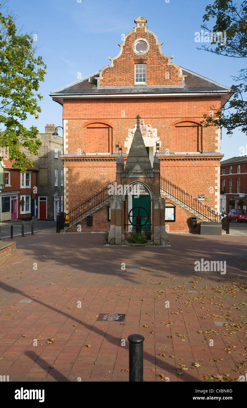 The Shire Hall town hall Woodbridge Suffolk England Stock Photo Alamy