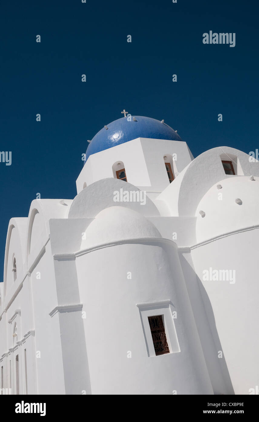 greek orthodox church, santorini, greece Stock Photo - Alamy