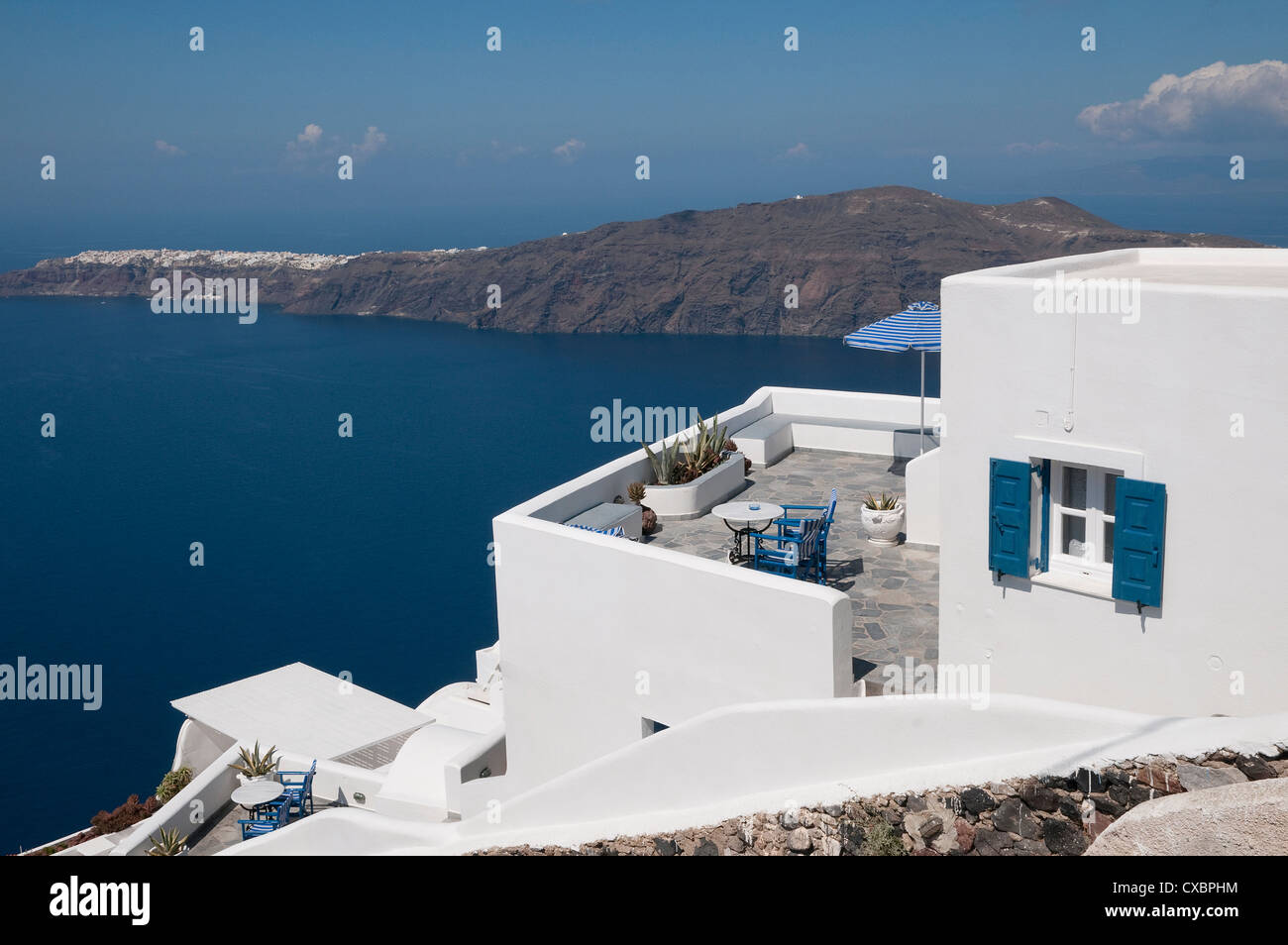 imerovigli, santorini, greece Stock Photo - Alamy