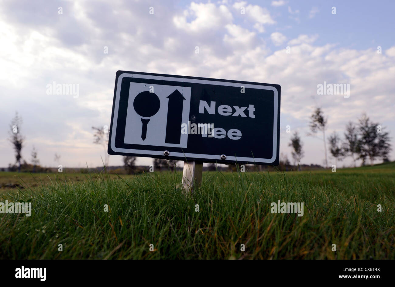 signs, course, sports, golf, outdoor, next, putting, driving, tee