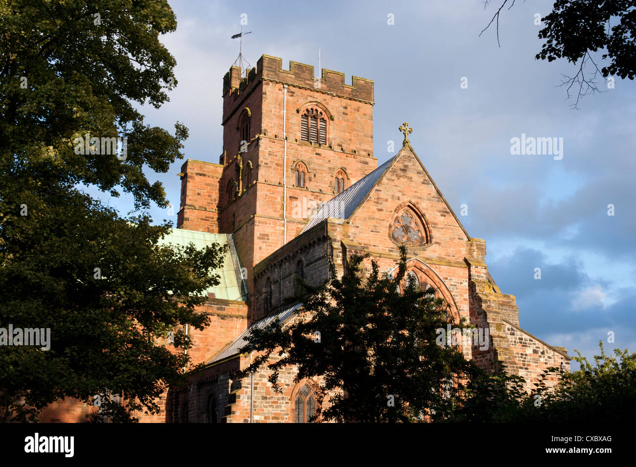 Carlisle Cathedral, Cumbria Stock Photo