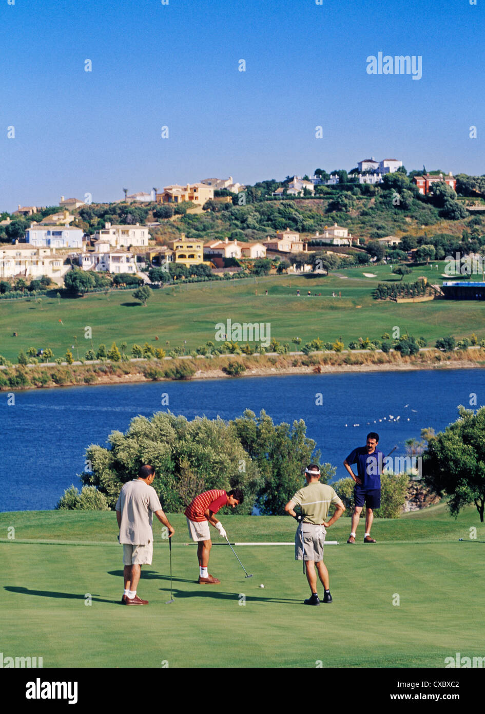 Almenara golf course in San Roque Cadiz Andalusia Spain Stock Photo - Alamy