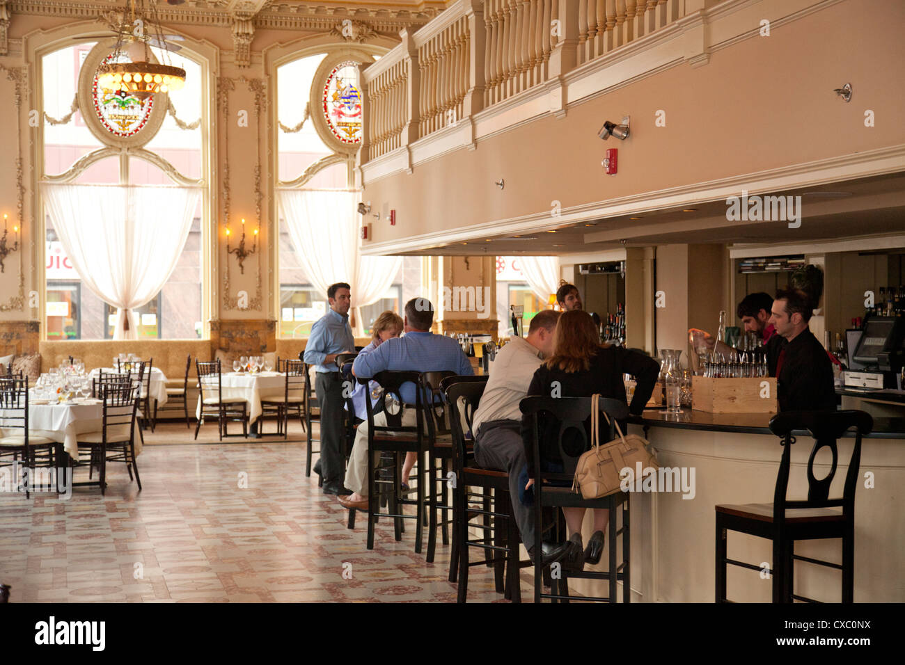 The Dorrance restaurant in Providence Rhode Island Stock Photo Alamy