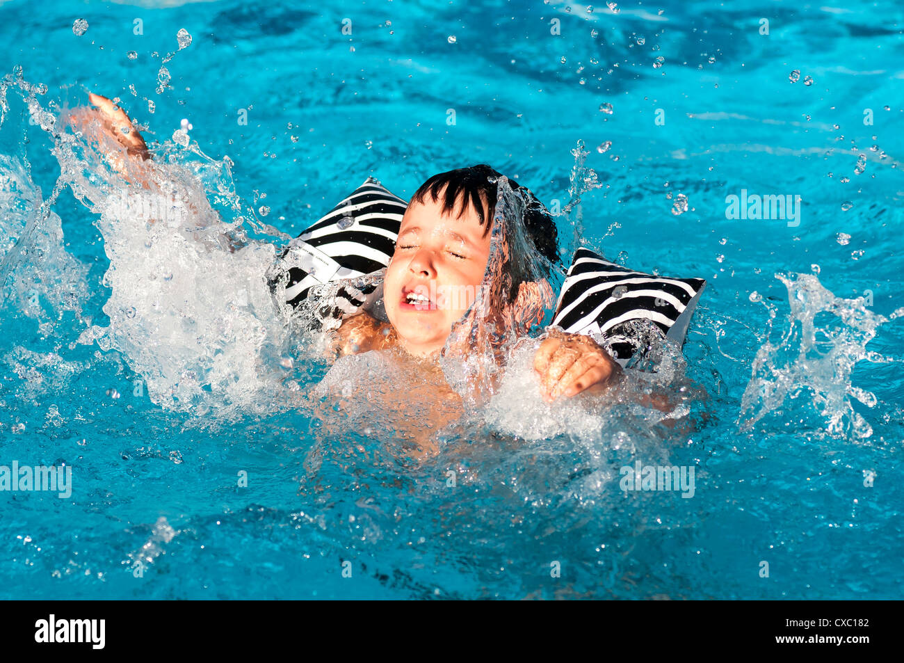 Kid Drowning In Pool Meme