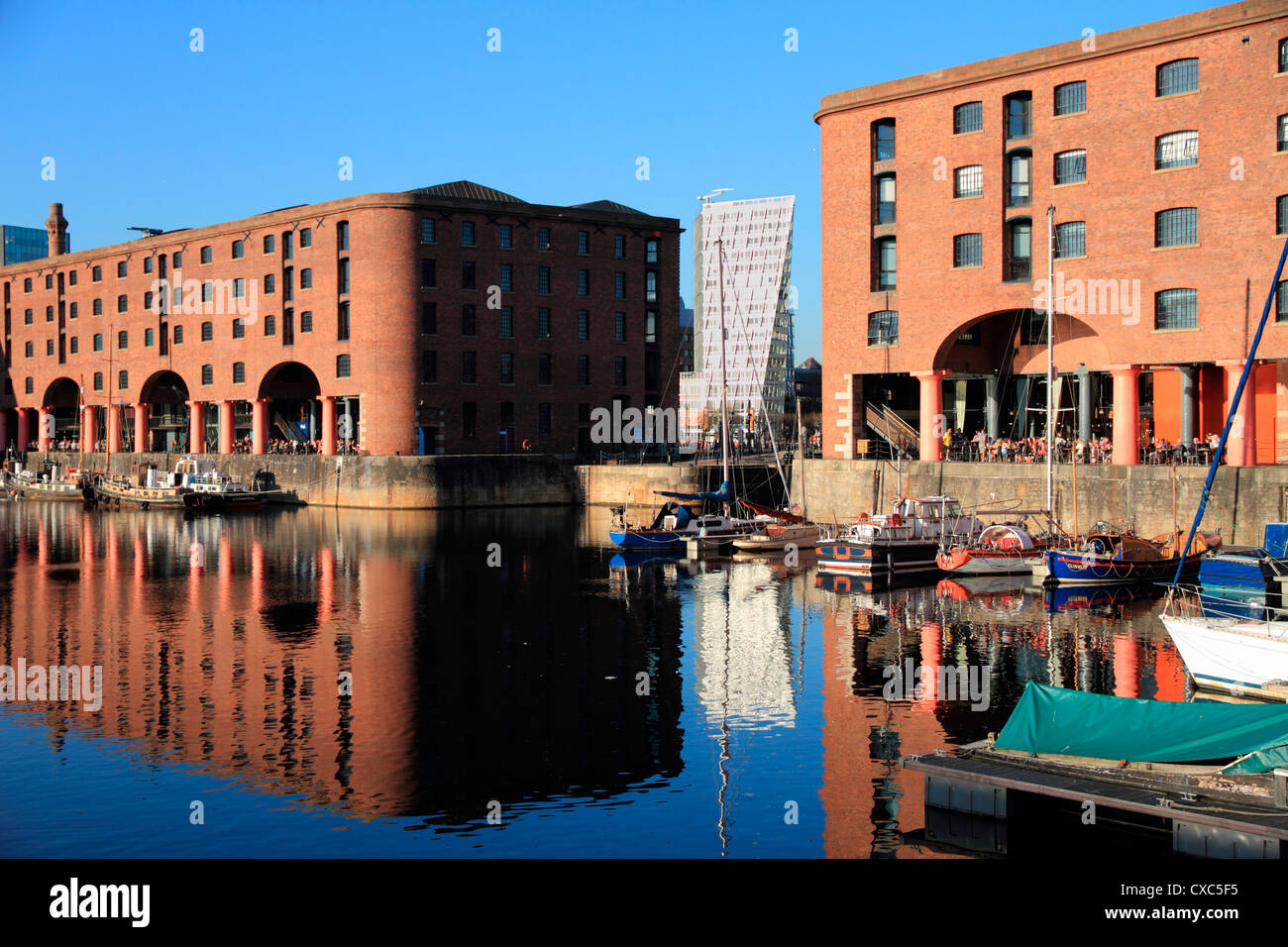 Albert Dock, Liverpool, Merseyside, England, United Kingdom, Europe Stock Photo