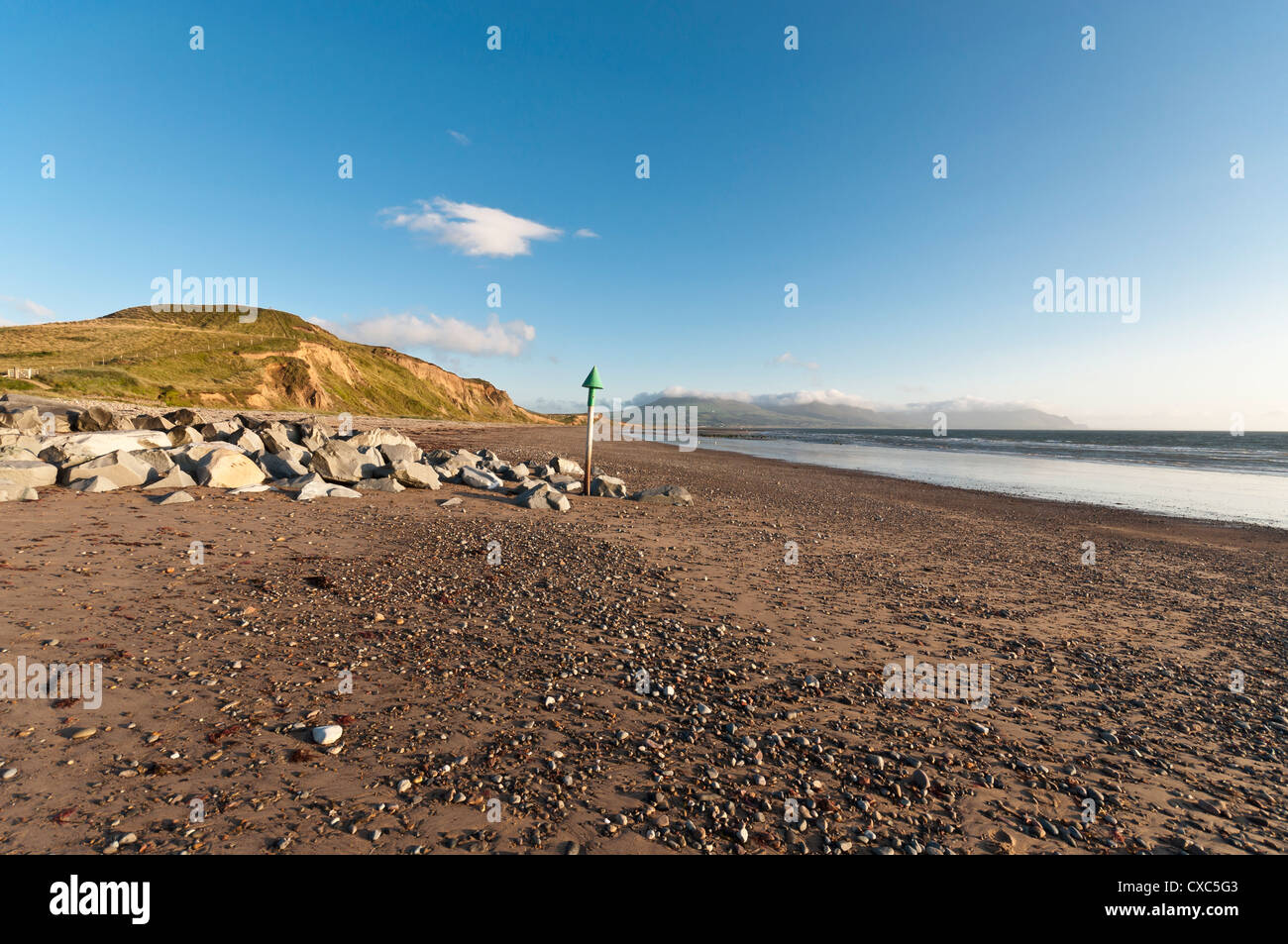Dinas Dinlle near Caernarfon in North Wales Stock Photo Alamy