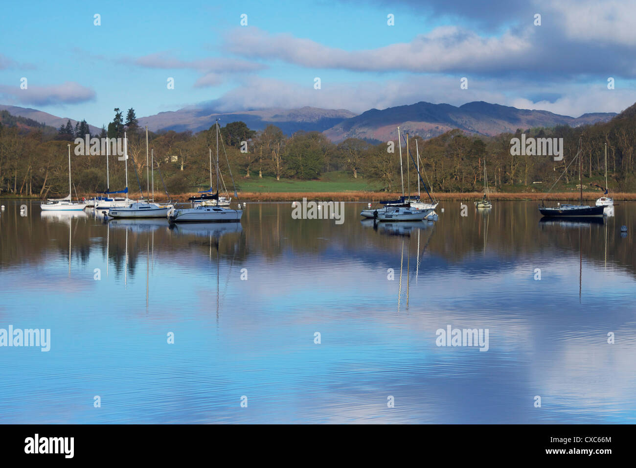 Sunrise, Ambleside, Lake Windermere, Lake District National Park
