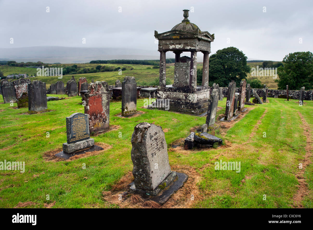 Old Castleton Cemetery, Newcastleton, Scotland, Scottish Borders Region