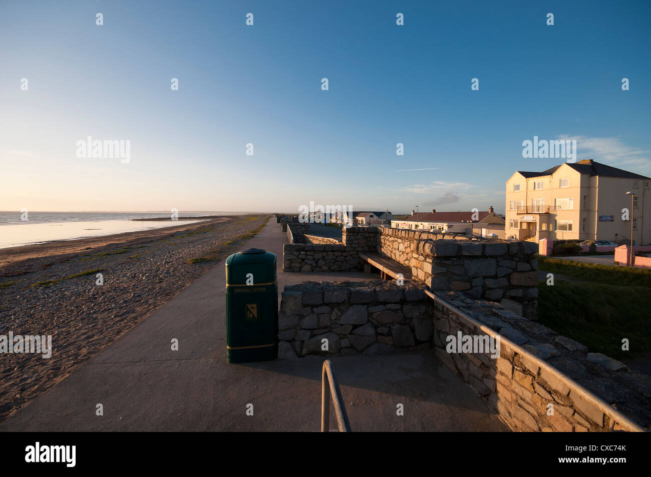 Dinas Dinlle near Caernarfon in North Wales Stock Photo Alamy