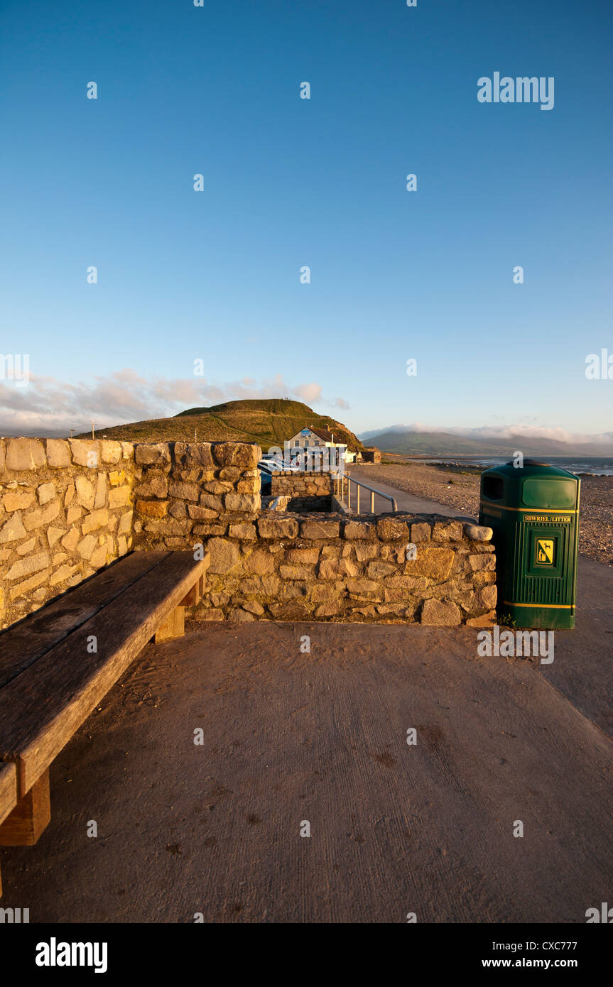 Dinas Dinlle near Caernarfon in North Wales Stock Photo Alamy