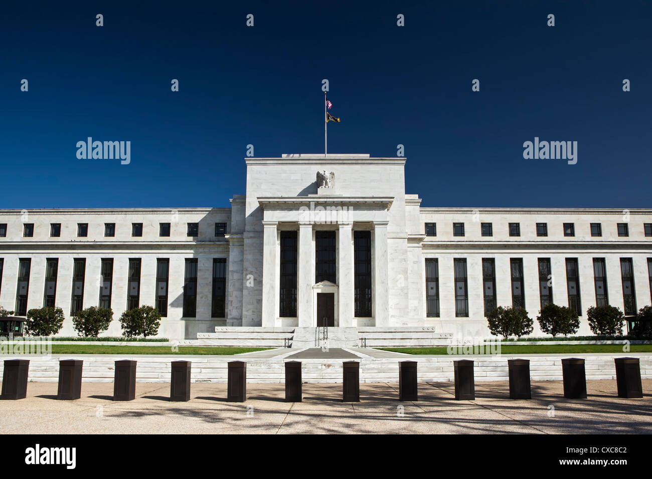 The United States Federal Reserve Building, Washington D.C., United States of America, North America Stock Photo