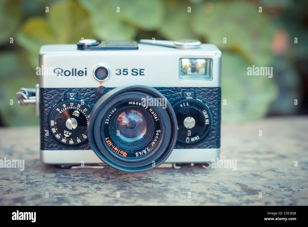 The beautiful design of an old analogic vintage camera Stock Photo Alamy