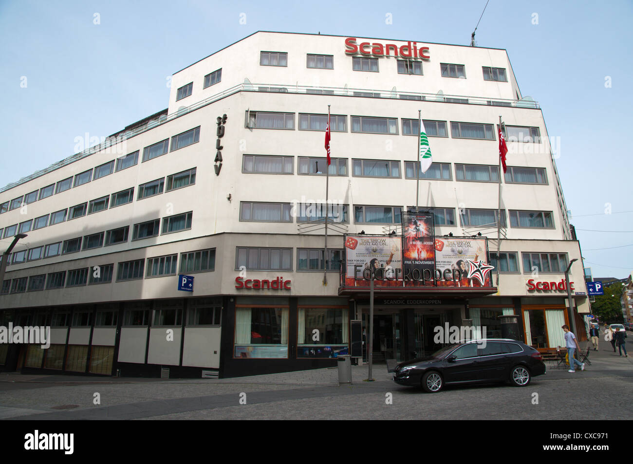 Scandic Edderkoppen hotel Sentrum central Oslo Norway Europe Stock Photo