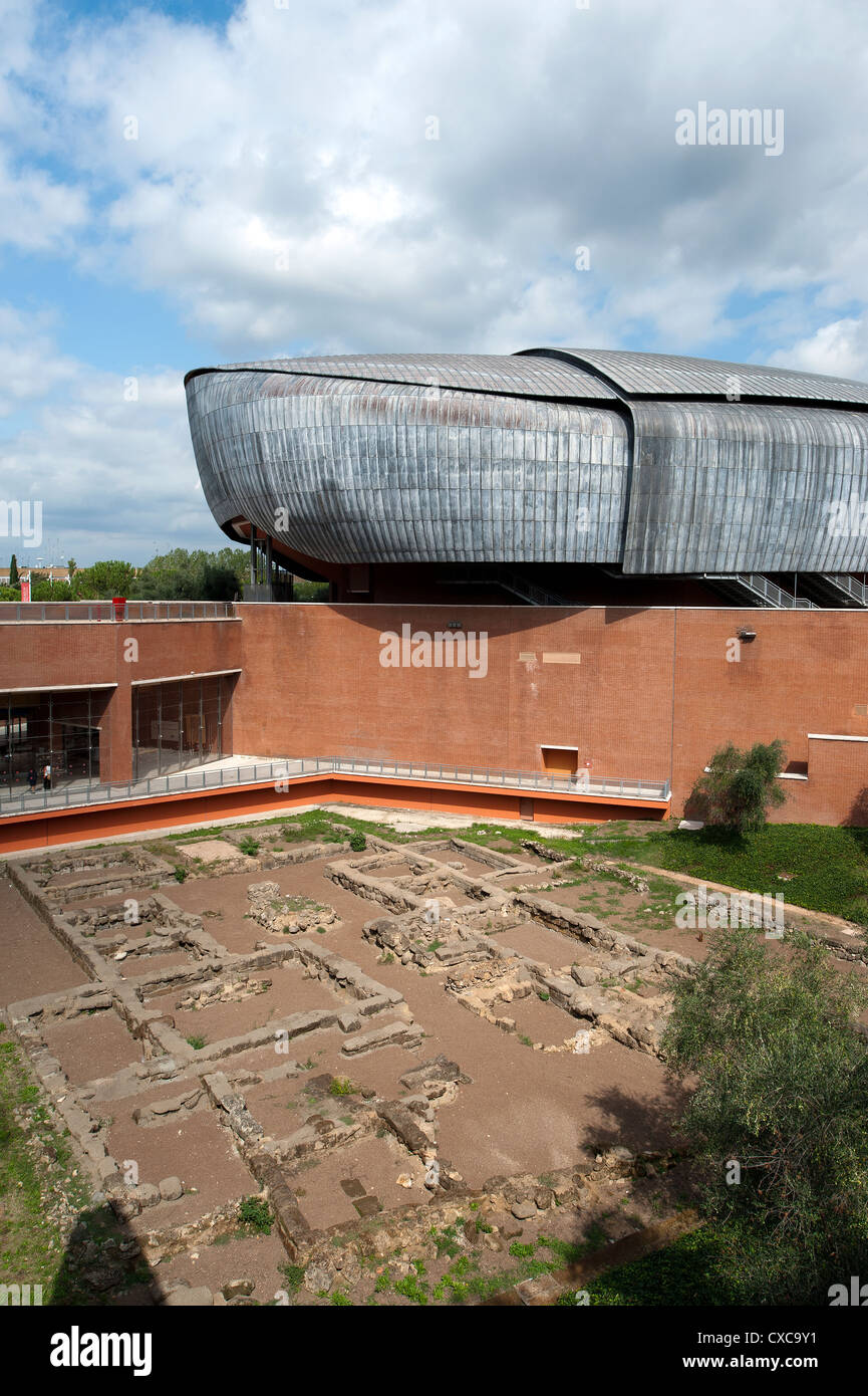 Auditorium Parco della Musica, designed by architect Renzo Piano. Rome,  Italy, Europe Stock Photo - Alamy