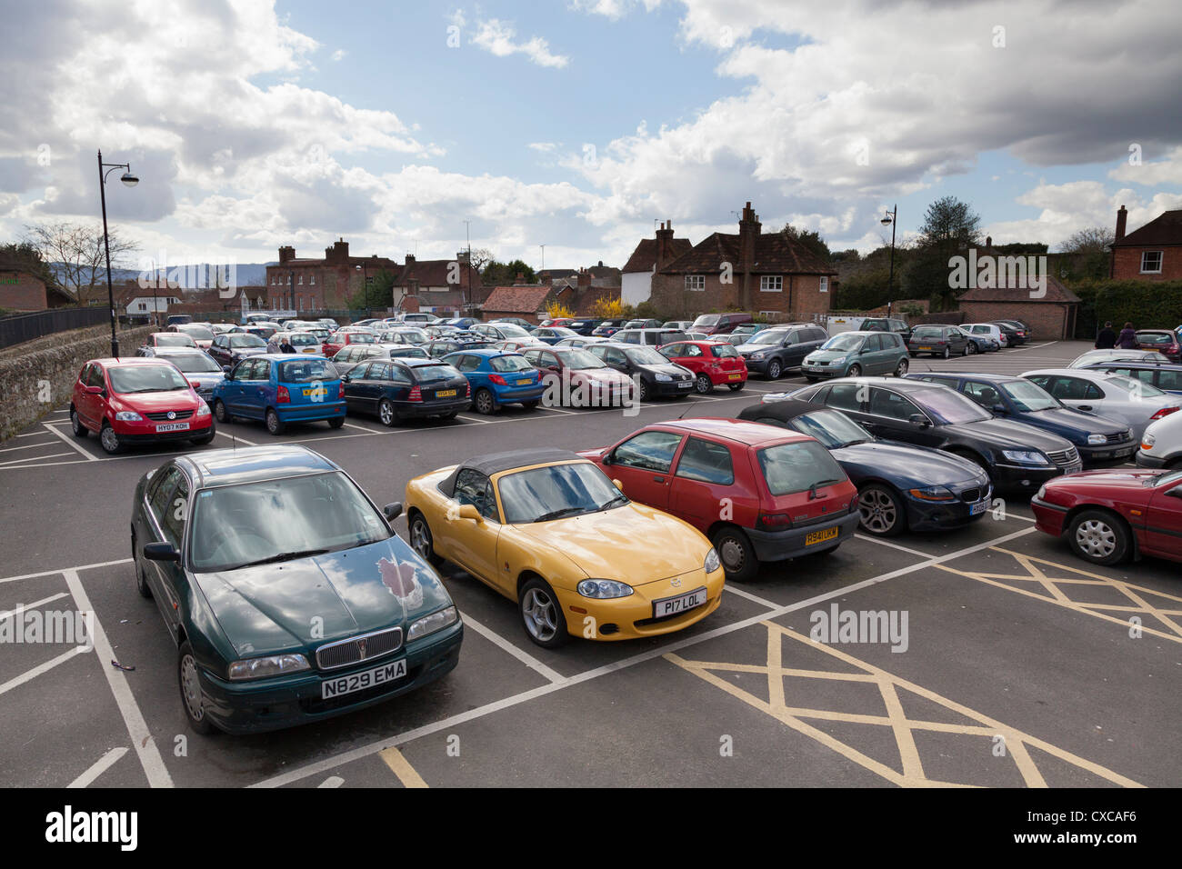 Off street parking hires stock photography and images Alamy