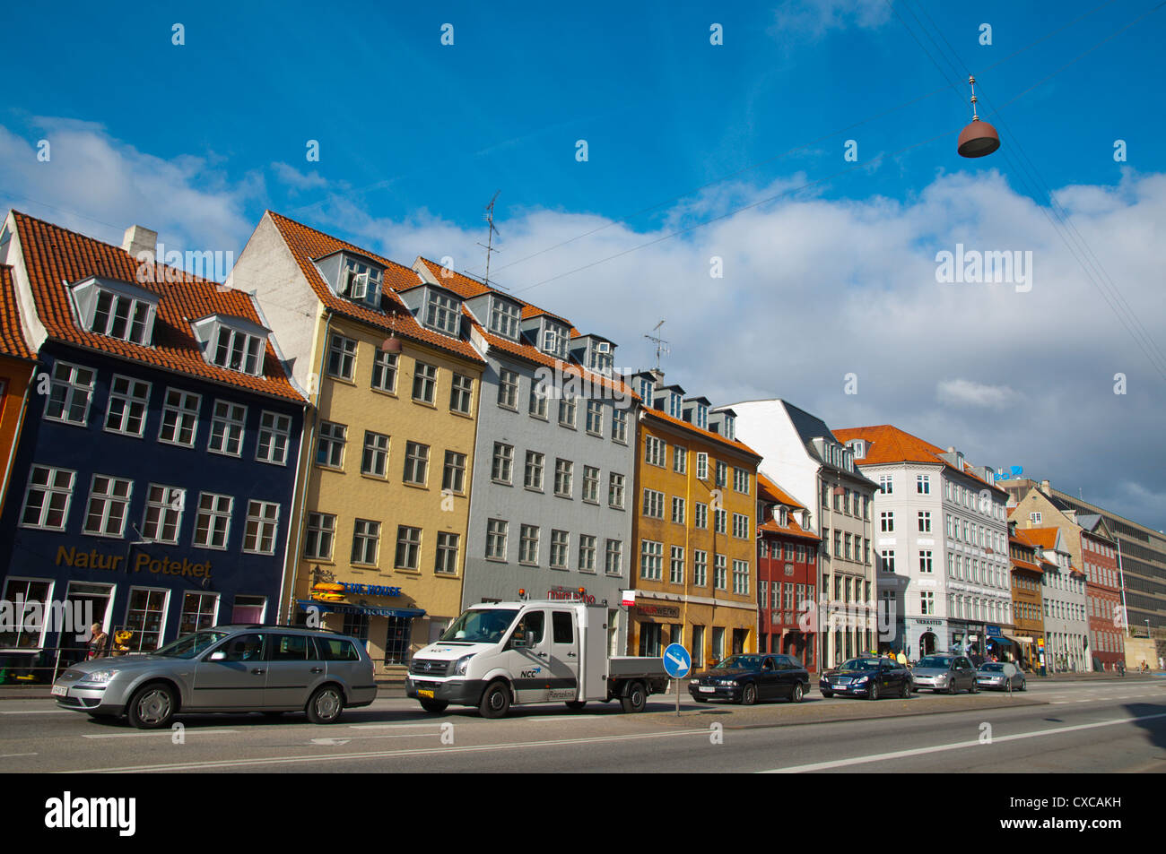 Torvegade street Christianshavn district Copenhagen Denmark Europe Stock  Photo - Alamy