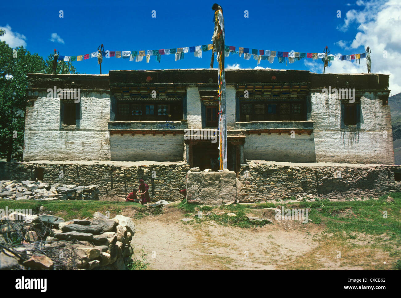 Sani Gompa Zanskar Valley Ladakh India Stock Photo Alamy