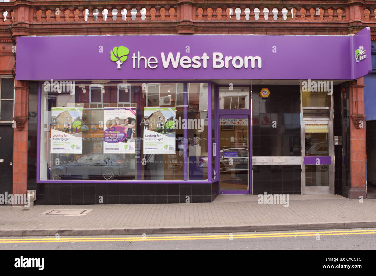 The West Brom Building Society branch in Harborne Birningham Stock Photo