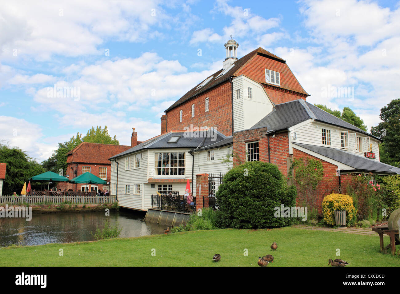 The Mill at Elstead, pub near Farnham Surrey England UK Stock Photo