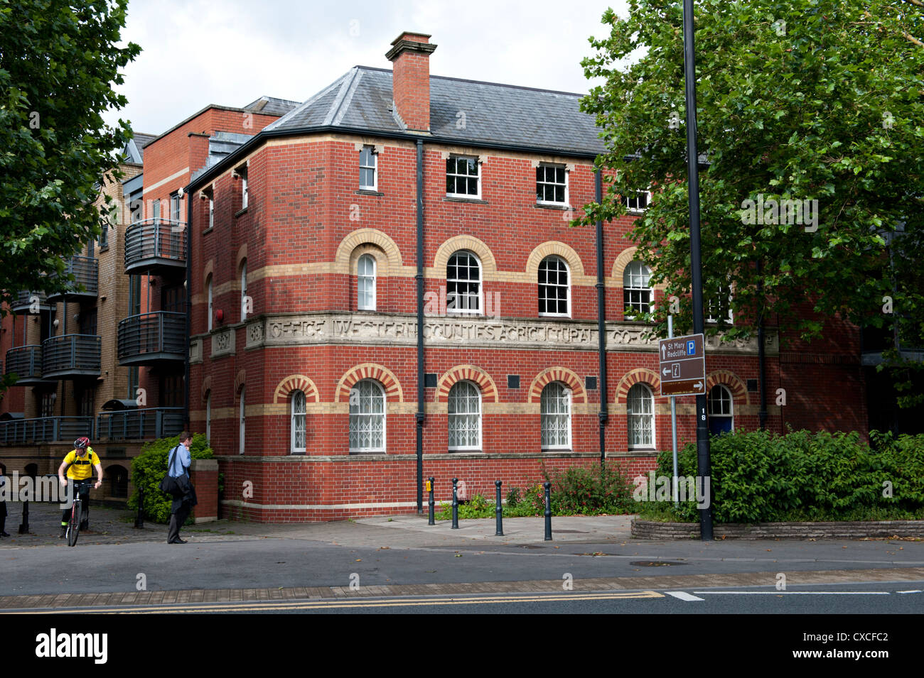 The 1897 Western Counties Agricultural Co-Op building in Bristol, UK Stock Photo