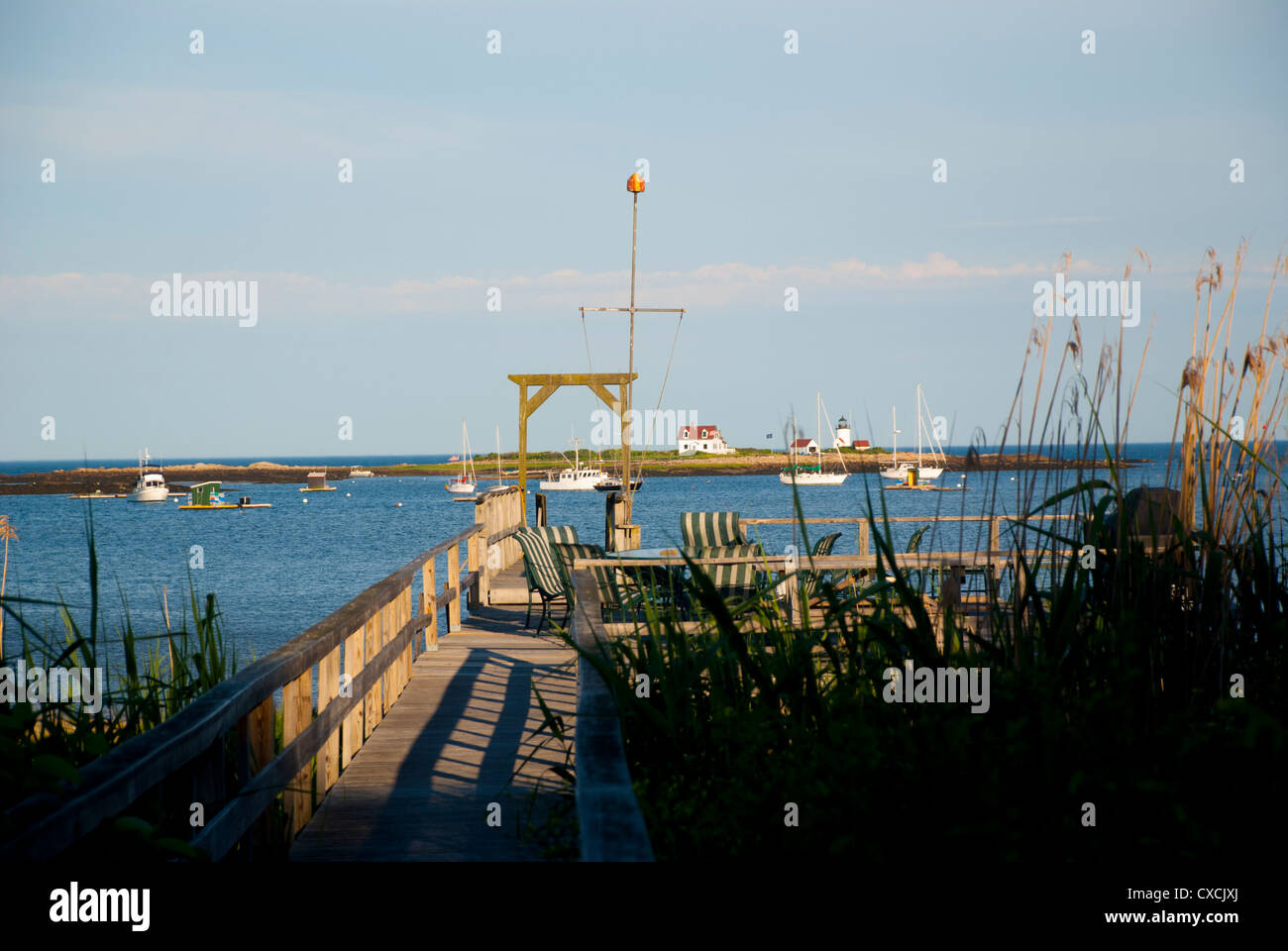 Boat Docks Stock Photo