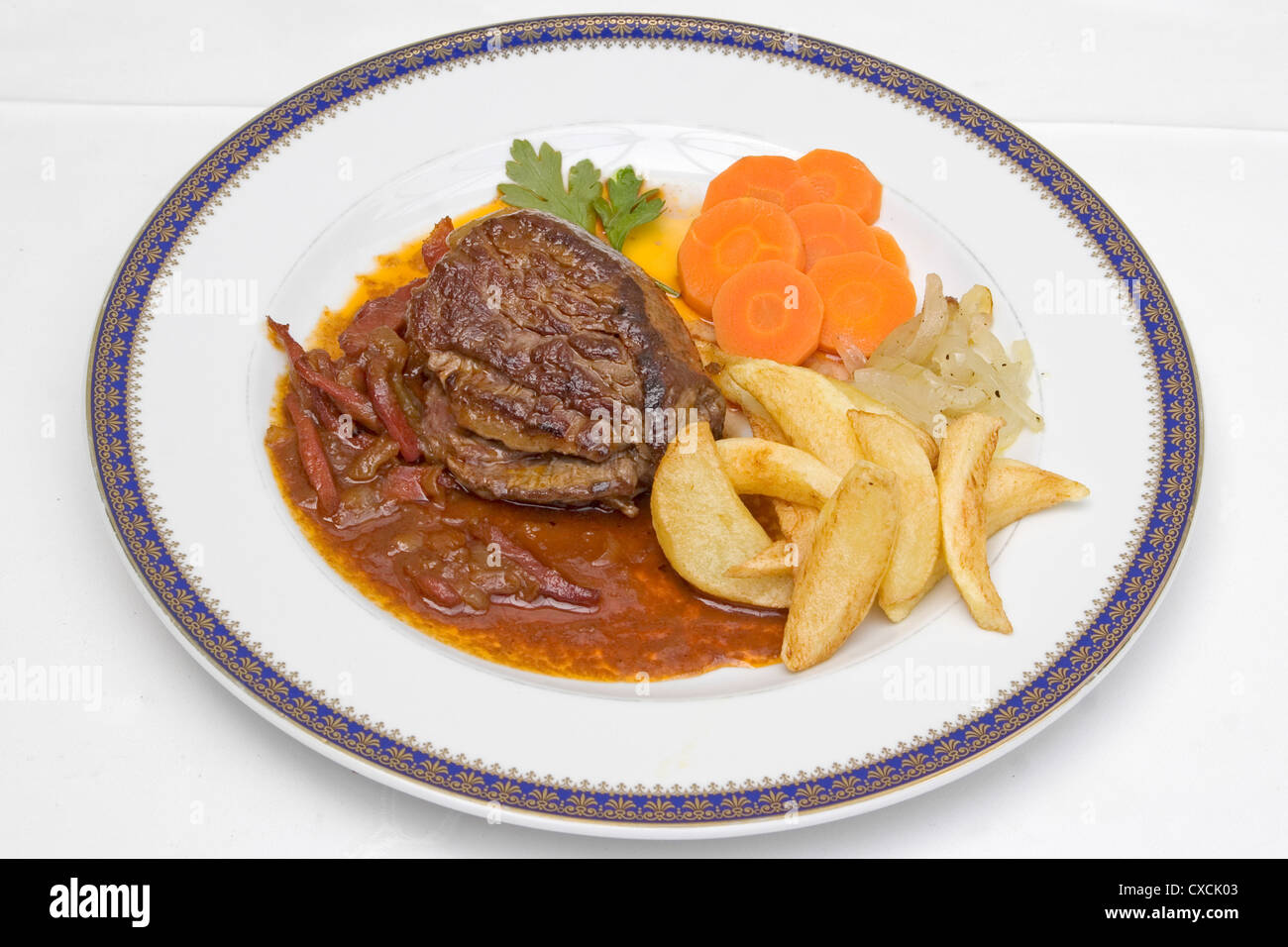 Tapa of pork tenderloin Stock Photo Alamy