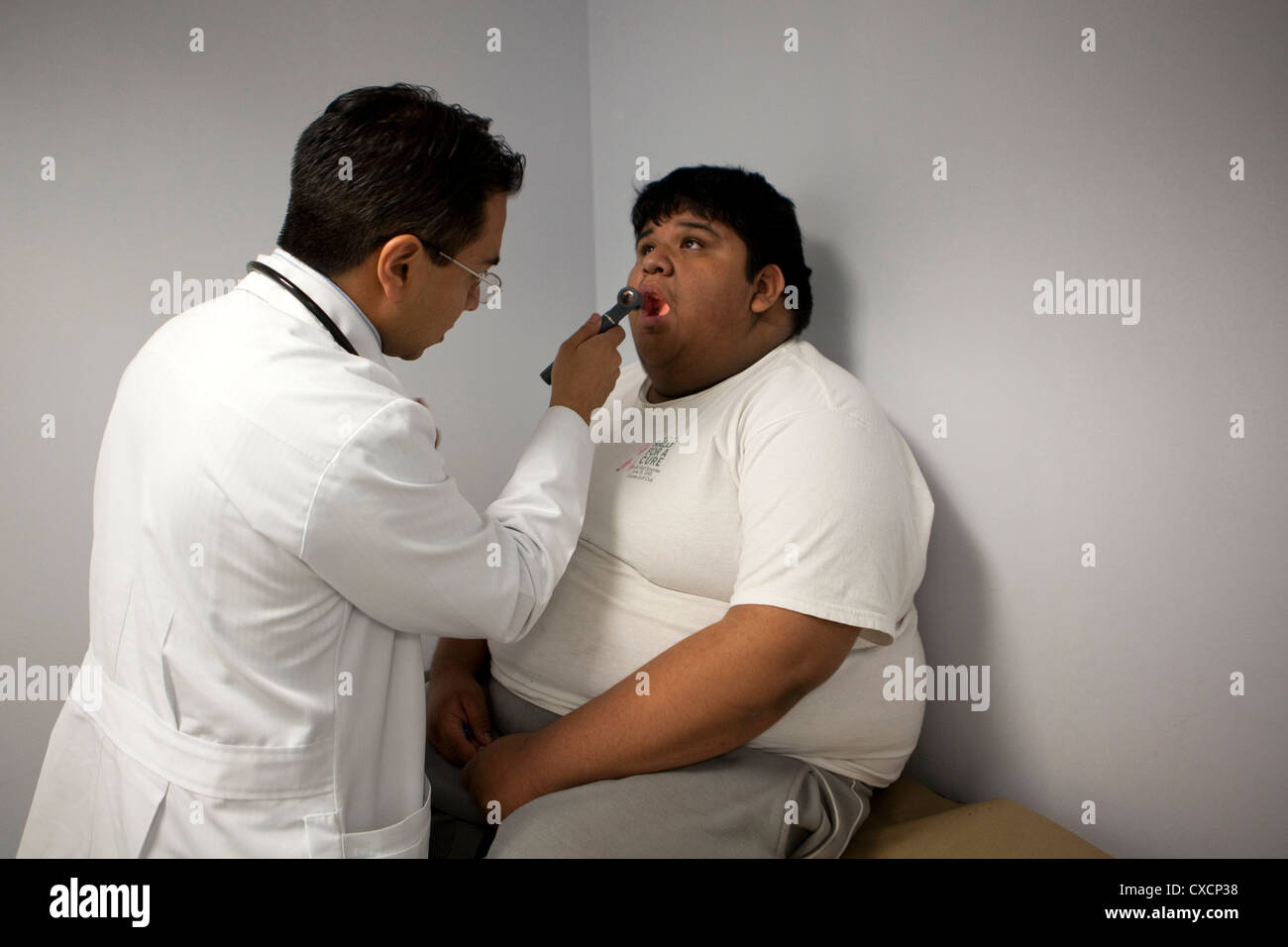 Childhood morbid obesity in Mexico Stock Photo 50682556