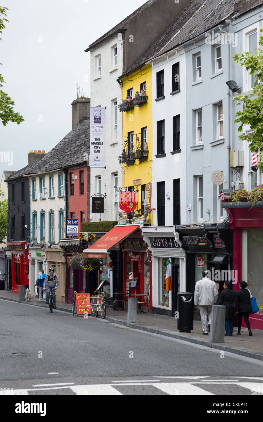 Kilkenny city shop front, Republic of Ireland Stock Photo Alamy