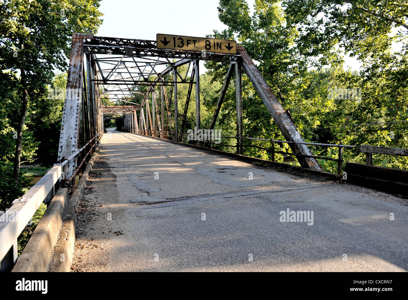 Devil's Elbow Road Bridge, Route 66, Missouri, USA Stock Photo