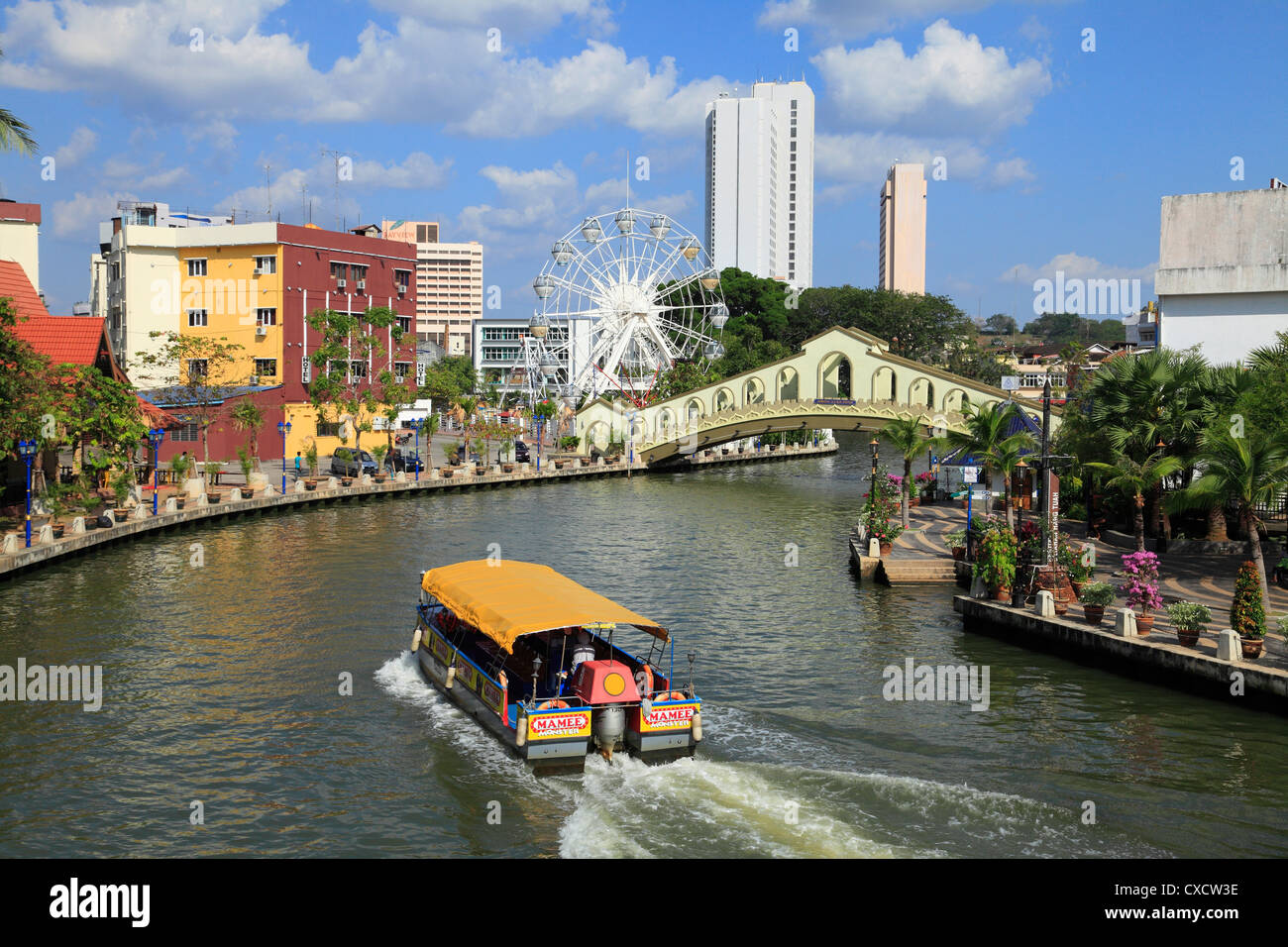 Malacca River, Malacca, Malaysia Stock Photo