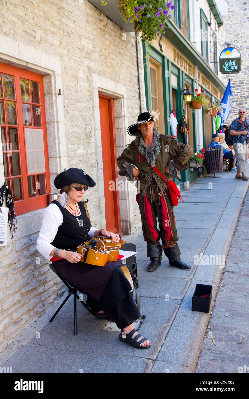 17th century French Canadian costumes, New France Festival, Quebec City