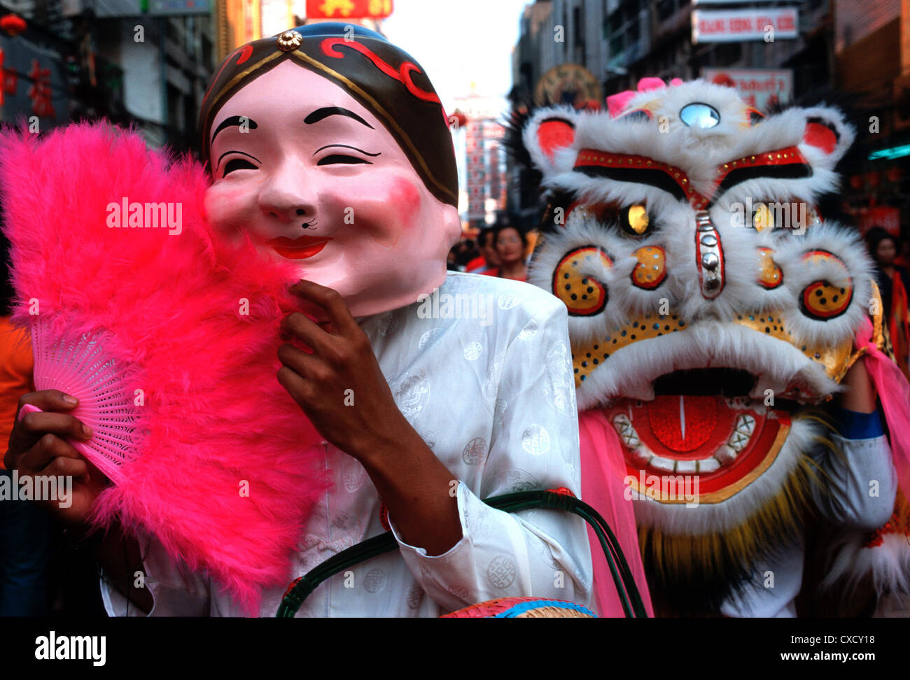 Bangkok, Chinese New Year Ceremony Stock Photo Alamy